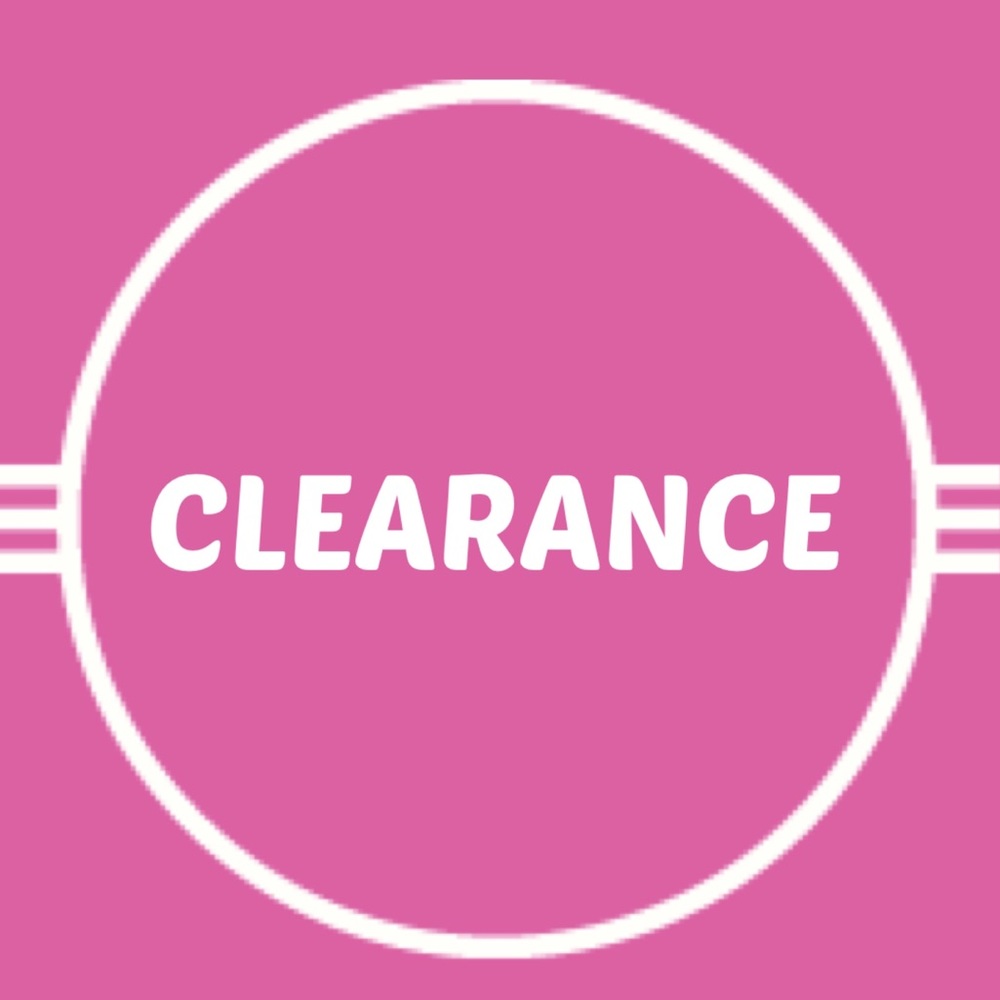 ⬇️CLEARANCE SECTION!!!⬇️